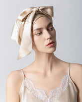 Bonnet de Cheveux en Soie pour Dormir